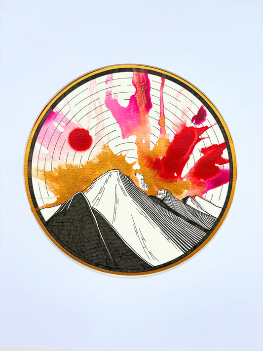Red Shining Sun - 2024